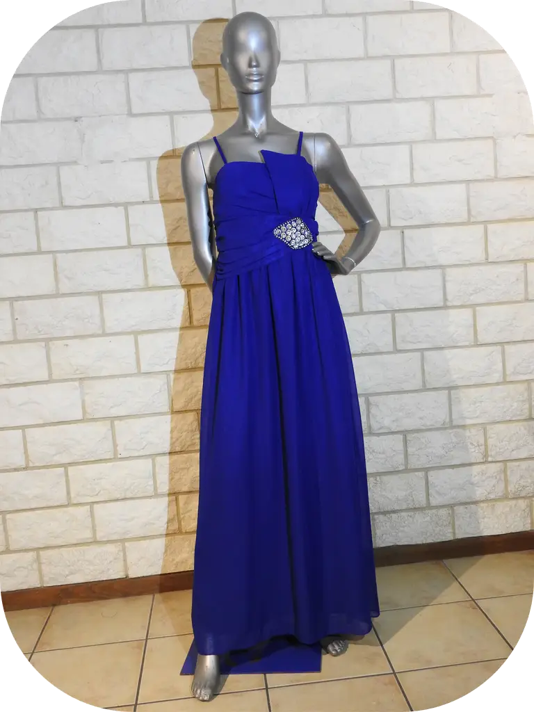 Robe de cocktail en mousseline