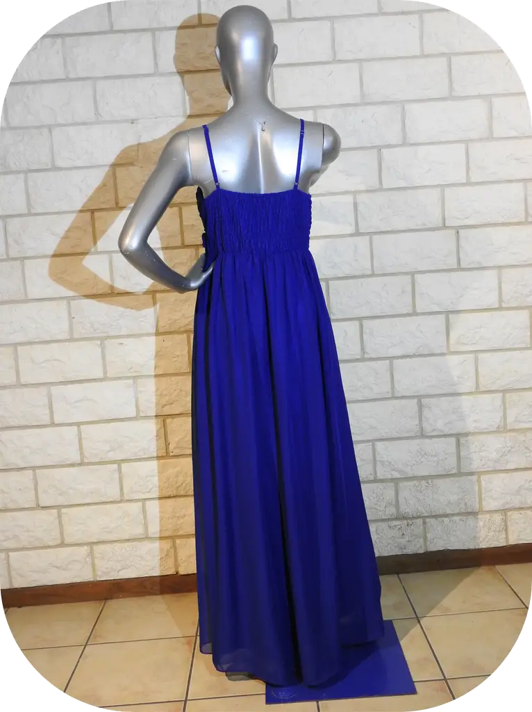 Robe de cocktail en mousseline