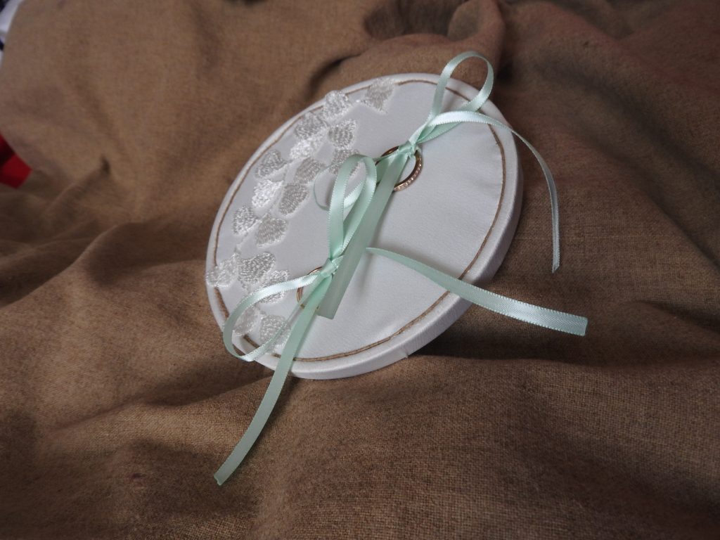 Coussin d'alliances cercle Bohème