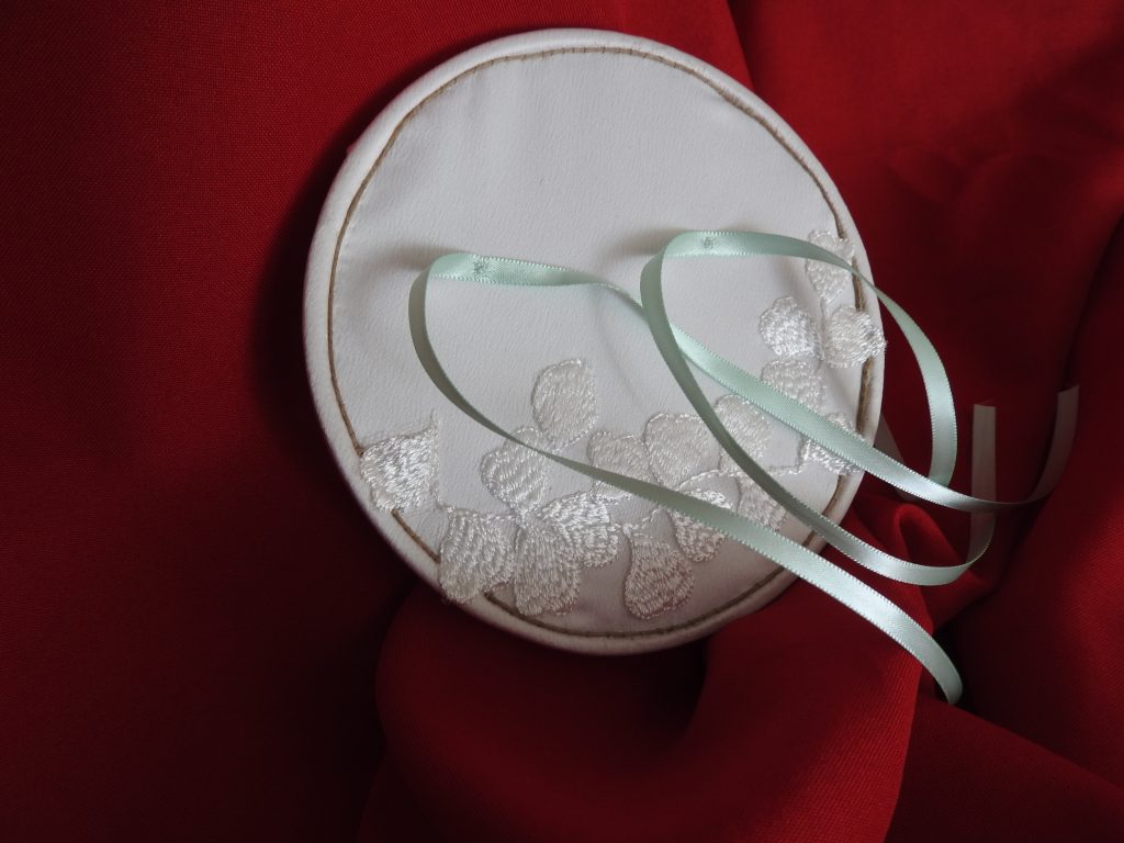 Coussin d'alliances cercle Bohème