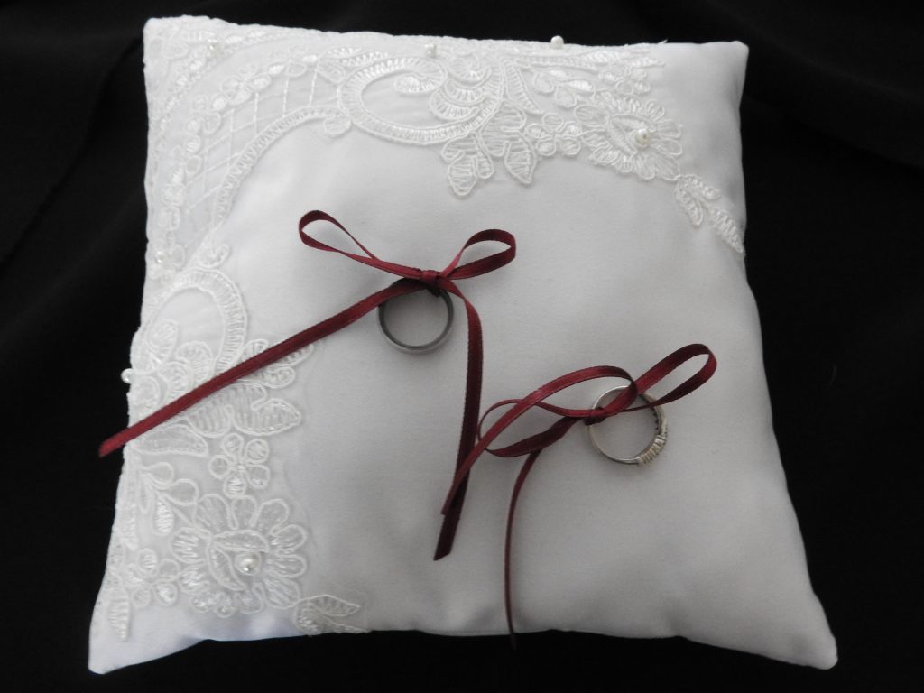 Coussin d'alliances Passion Royale Création