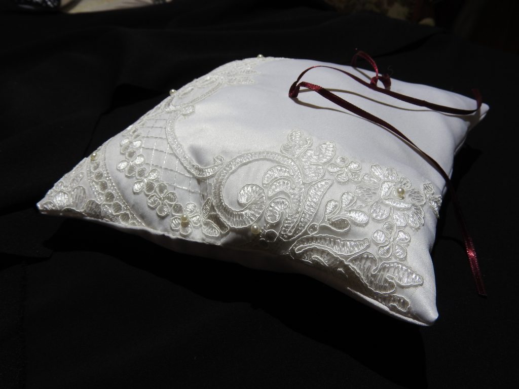 Coussin d'alliances Passion Royale Création