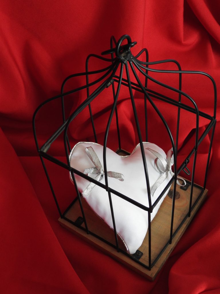 Coussin d'alliances Ecrin du Coeur Création