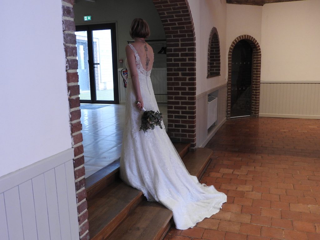 robe de mariée alice arriére marche